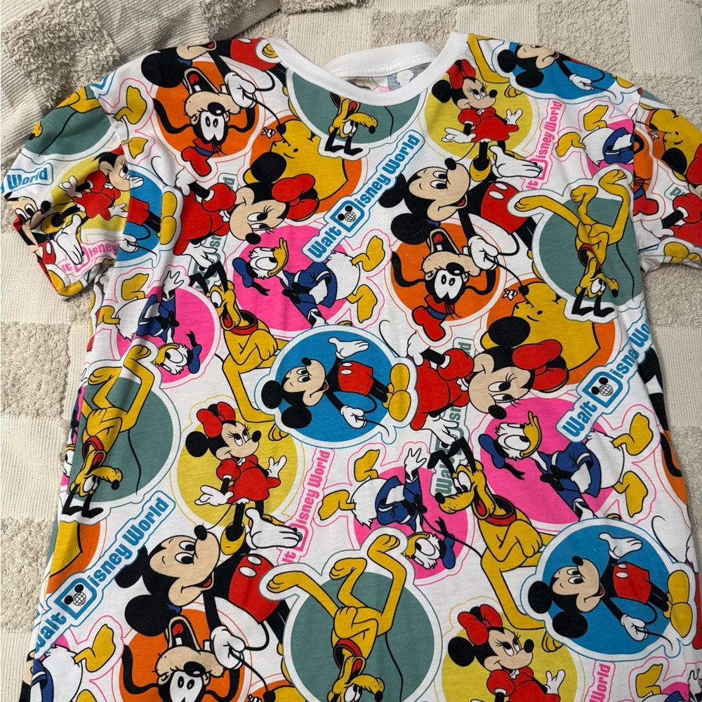 Disney Parks 50th Vault Collection All Over T-Shirt